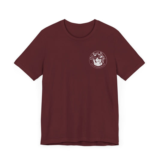 Basic Tee in Maroon