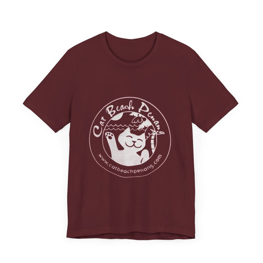 Bold Tee in Maroon