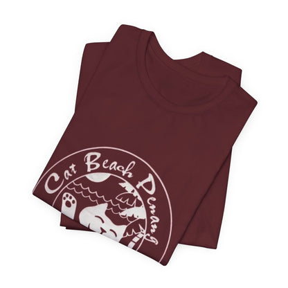 Bold Tee in Maroon