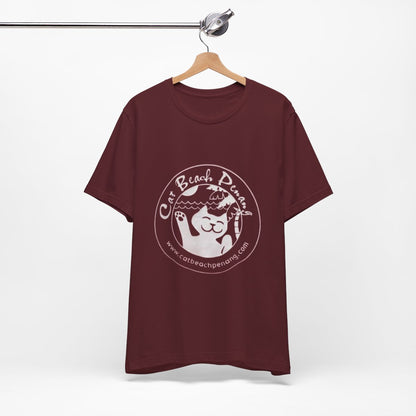 Bold Tee in Maroon