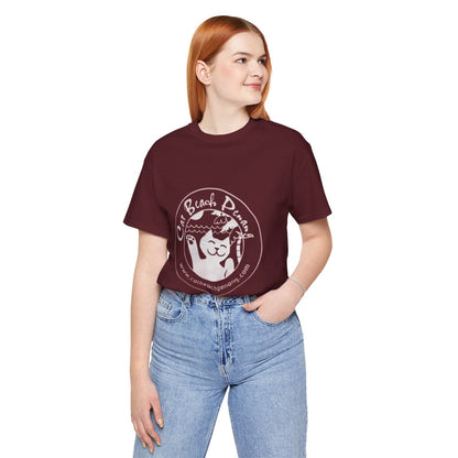 Bold Tee in Maroon