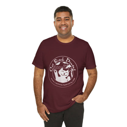 Bold Tee in Maroon