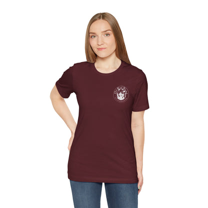 Basic Tee in Maroon